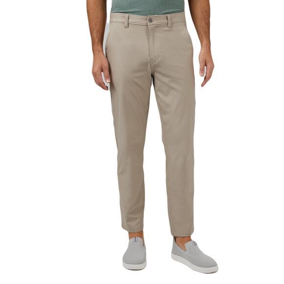 NWOT 32 DEGREES Pants Men 34 Beige Cool Stretch Performance Golf Chino
